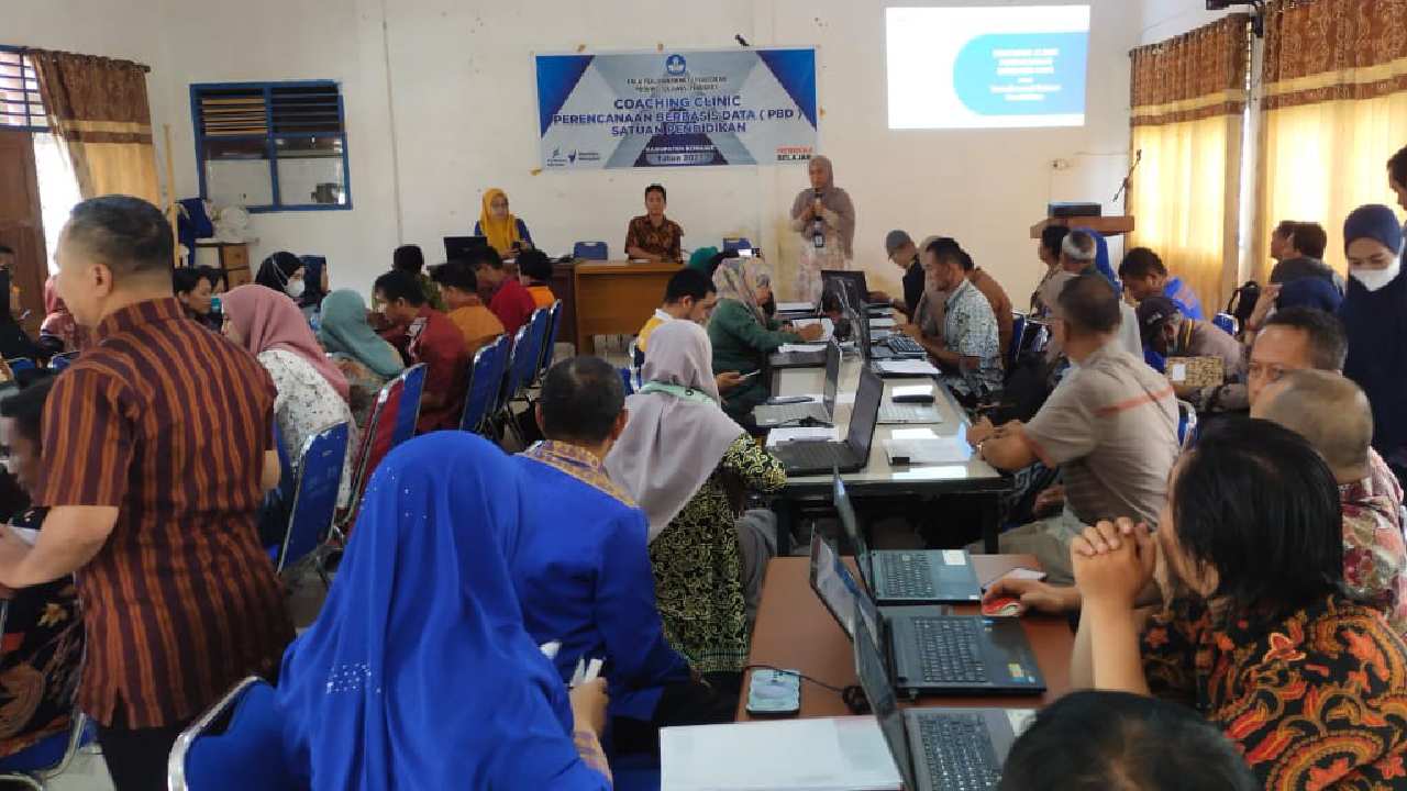 Dikbud Konawe Gelar Coaching Clinic Perencanaan Berbasis Data Semua Jenjang Pendidikan