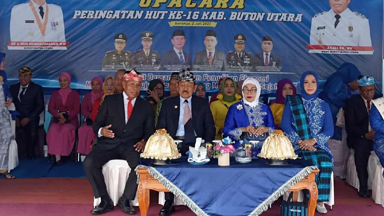 HUT ke-16, Ini Pencapaian dan Proyek Besar Pembangunan Buton Utara yang Digarap