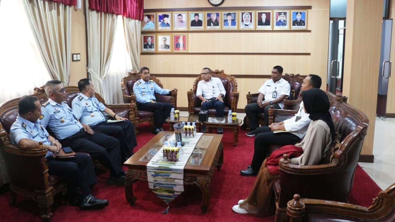 Komisi Yudisial Perwakilan Sulawesi Tenggara Kunjungi Kanwil Kemenkumham