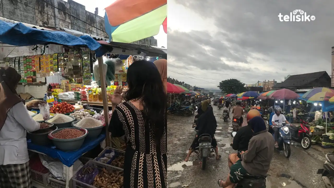 Lapak Pedagang Liar di Sekitar Pasar Anduonohu Sebabkan Kemacetan Parah