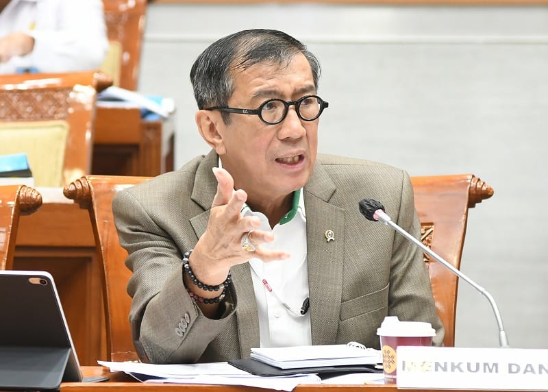 Menkumham Sebut KUHP Baru jadi Solusi Hukum di Masyarakat
