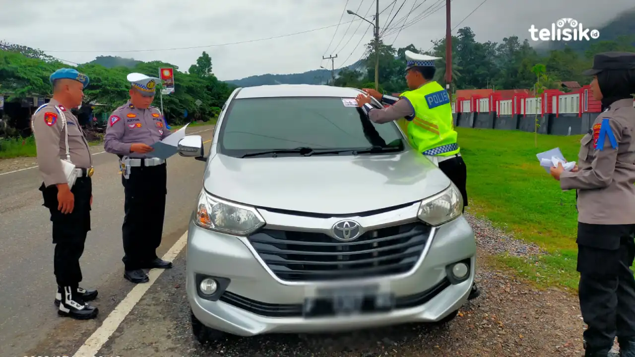 Operasi Patuh Anoa 2023, Pelanggar Lalu Lintas di Kolaka Timur Hanya Dapat Teguran