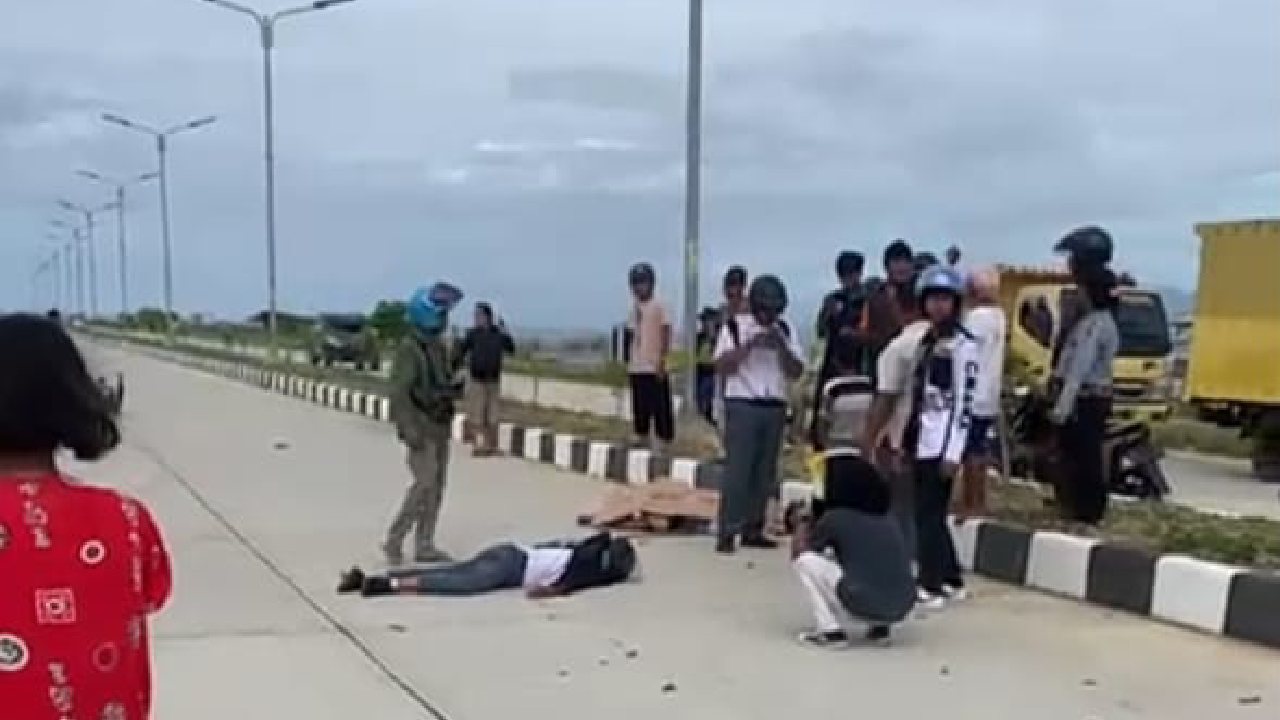 Pelajar Tewas Usai Tabrak Truk saat Pulang Sekolah