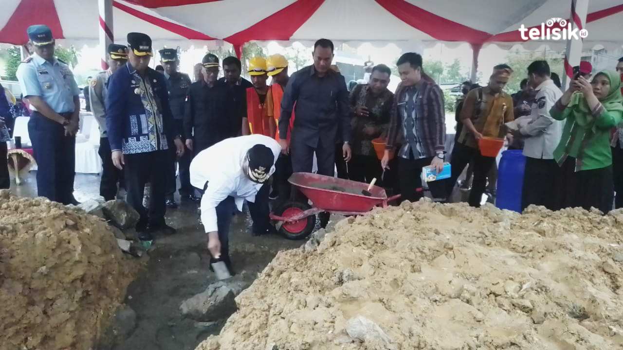 Pembangunan Gerbang Batas Kota Kendari Dimulai, Gubernur Ali Mazi Puji Asmawa Tosepu