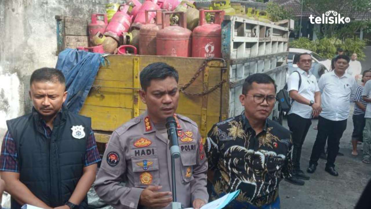 Polda Sumatera Utara Gerebek Pangkalan Oplos Gas Elpiji Subsidi
