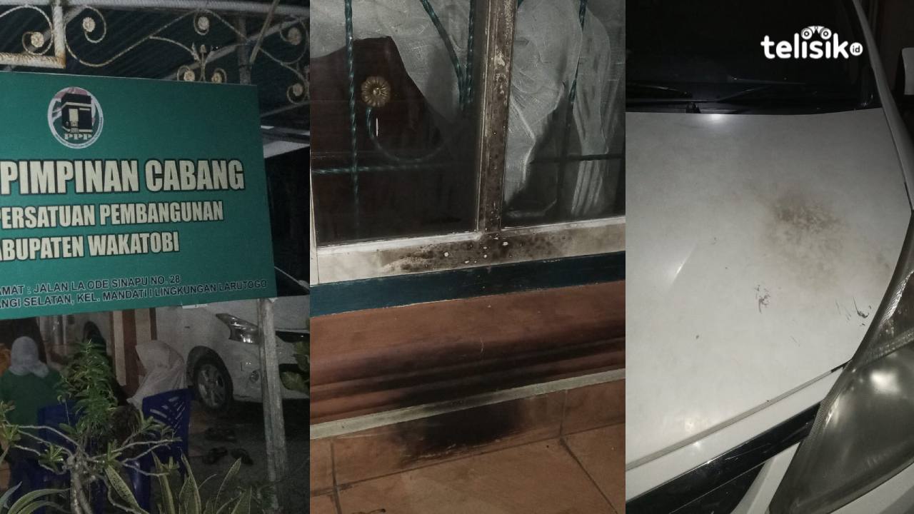 Rumah Ketua DPC PPP Wakatobi Diserang Bom Molotov, Diduga Sakit Hati