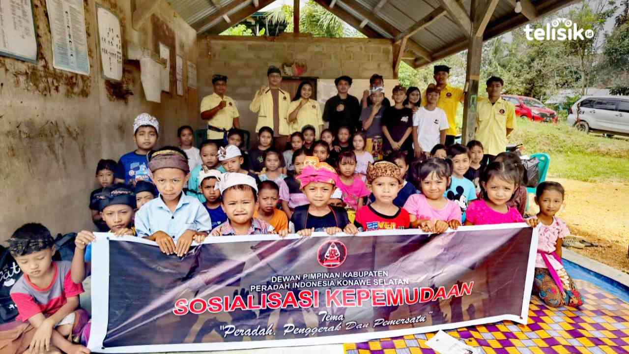 Siswa SD Pelosok Konawe Selatan Diajar Pentingnya Pendidikan