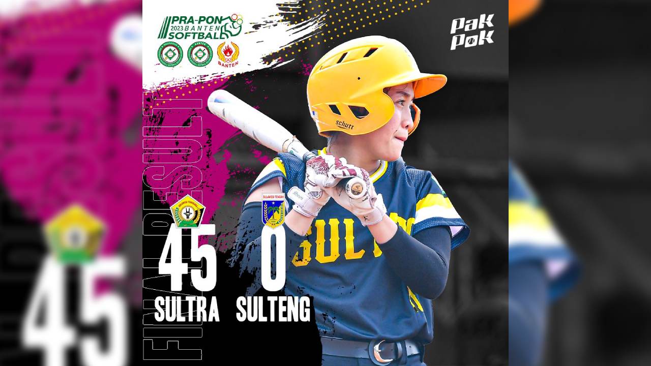 Tim Softball Putri Sulawesi Tenggara Tampil Memukau di Pra PON Softball 2023