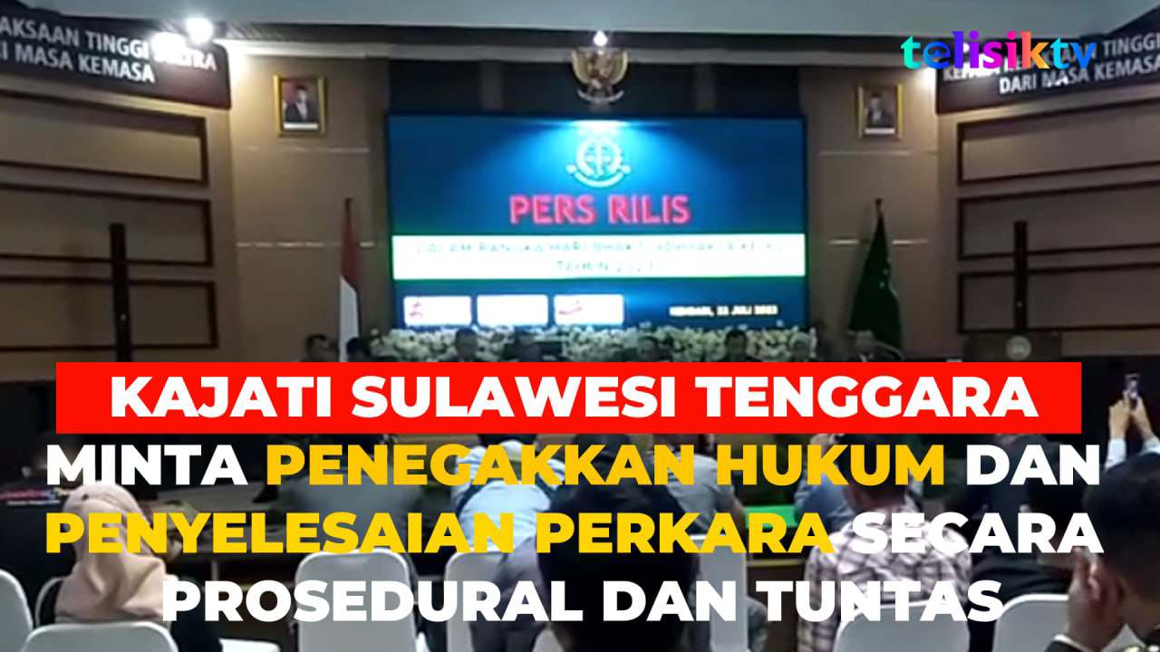 Video: Kajati Sulawesi Tenggara Minta Penegakkan Hukum Dan Penyelesaian Perkara Secara Prosedural Dan Tuntas