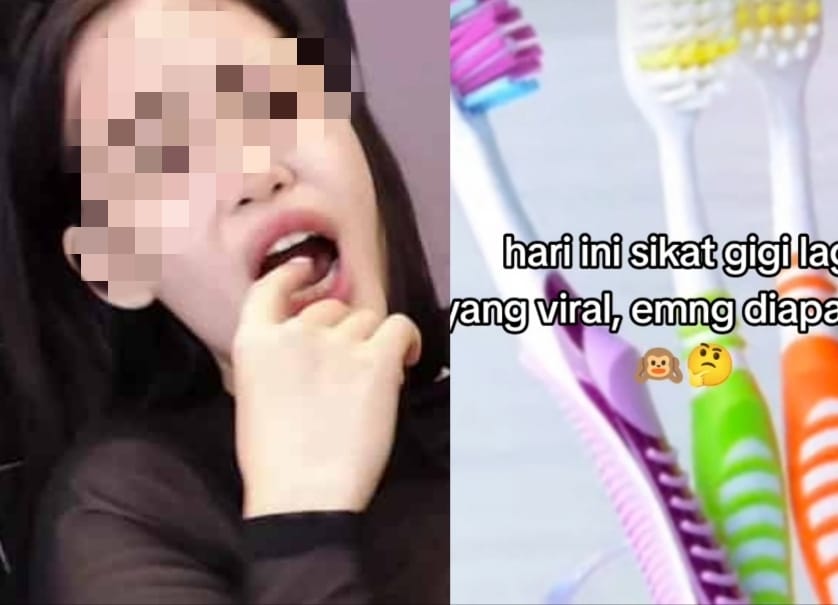 Viral Link Video Wanita Cantik Mainkan Sikat Gigi ke Area Terlarang, Lebih Panas dari Minyak Telon