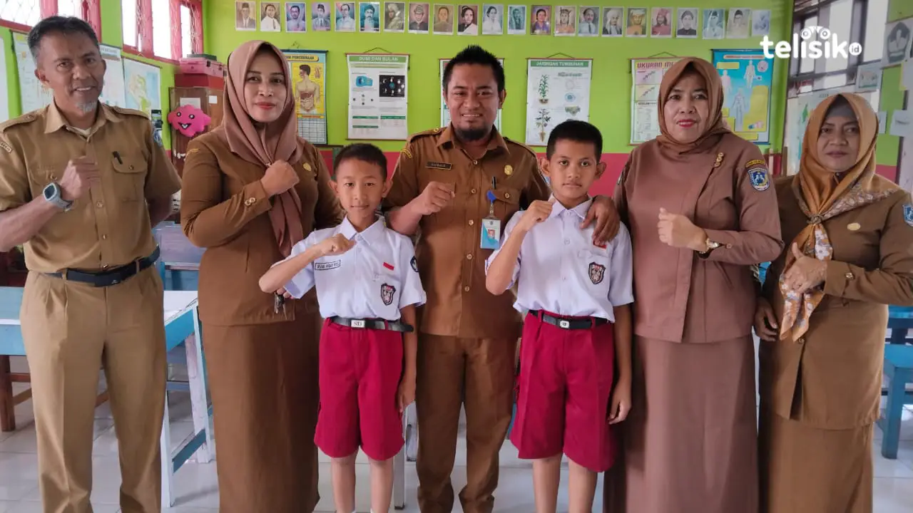 Anak Polisi dari SDN 9 Katobu Tembus Tingkat Nasional Lomba OSN