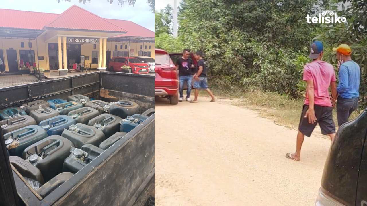 Anggota TNI Tangkap Warga Bawa Solar Subsidi ke PT Panca Logam Makmur di Bombana