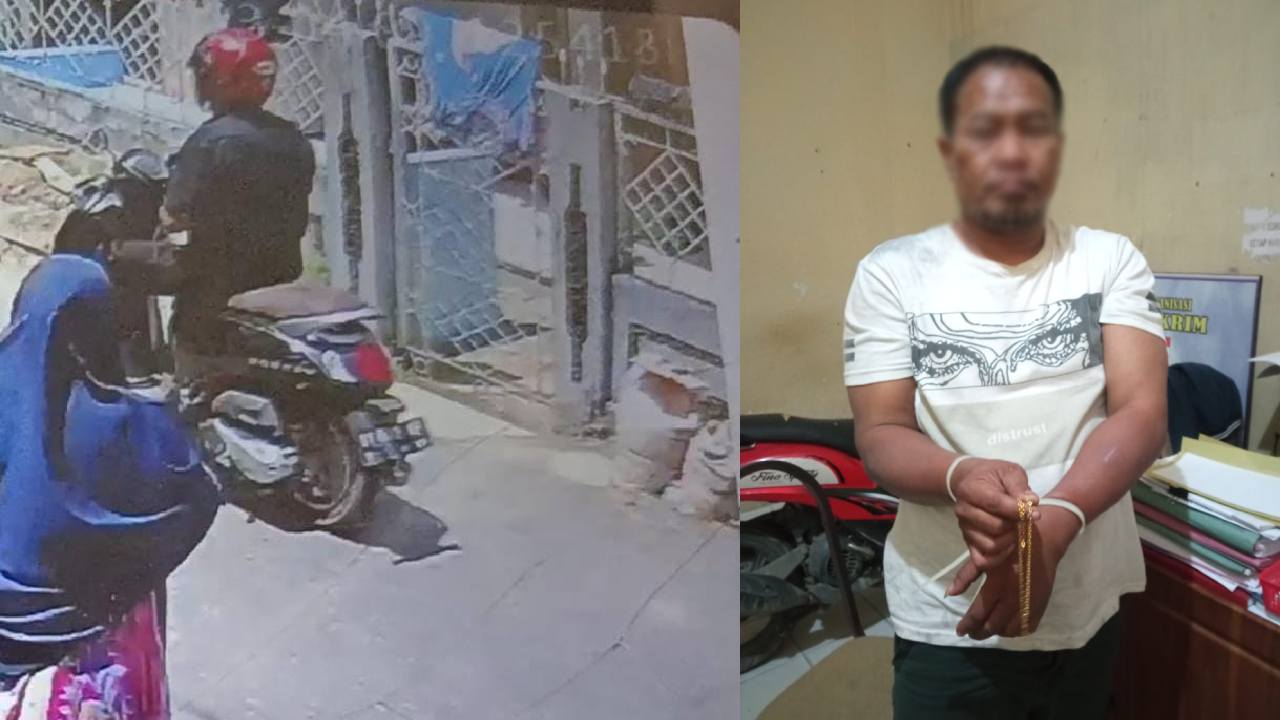 Beraksi Puluhan Tempat, Pria di Kendari Ditangkap Usai Jambret Kalung Emas Emak-Emak