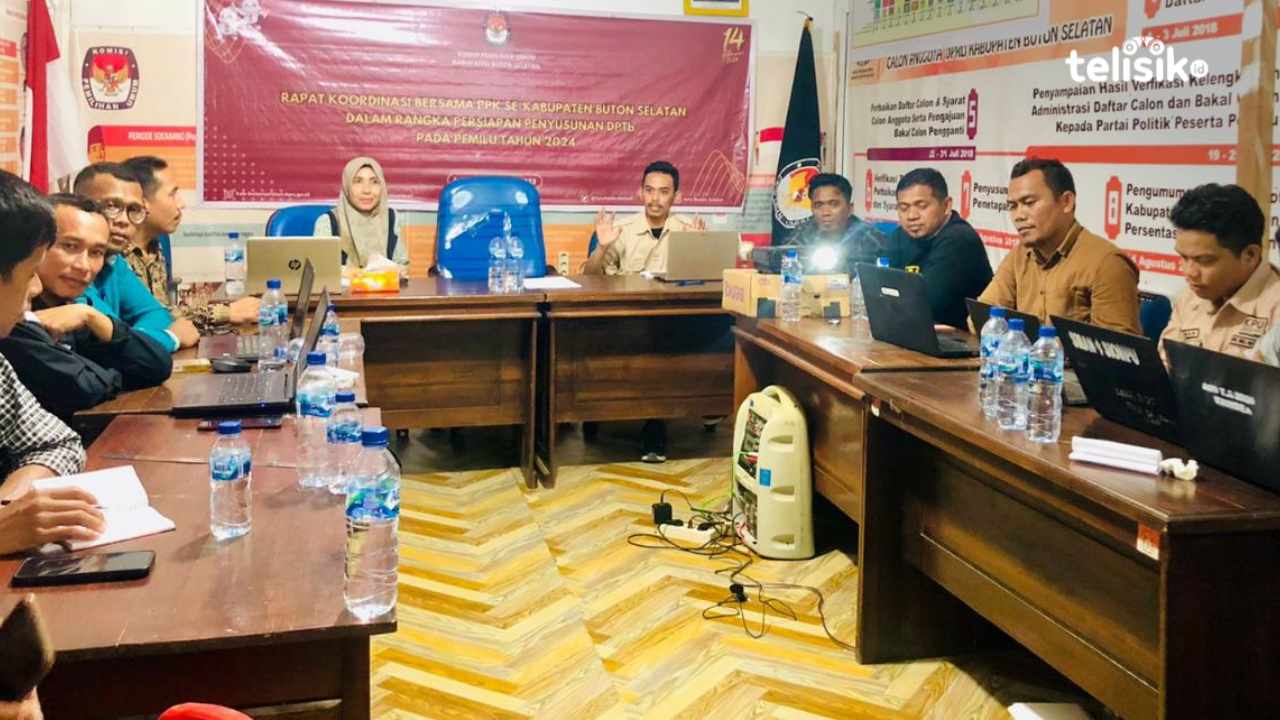 KPU Buton Selatan Edukasi PPK Persiapan Pelayanan DPTb