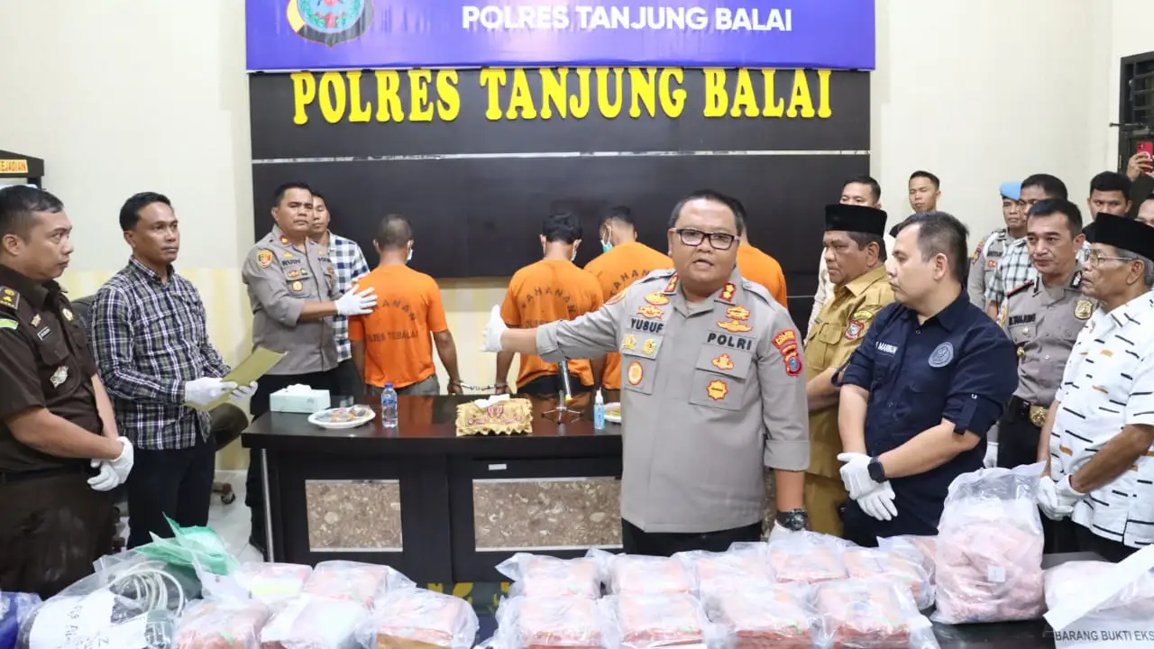 Kurir Narkoba Jaringan Sumatera Utara-Malaysia Ditangkap Beserta 15 Kg Sabu