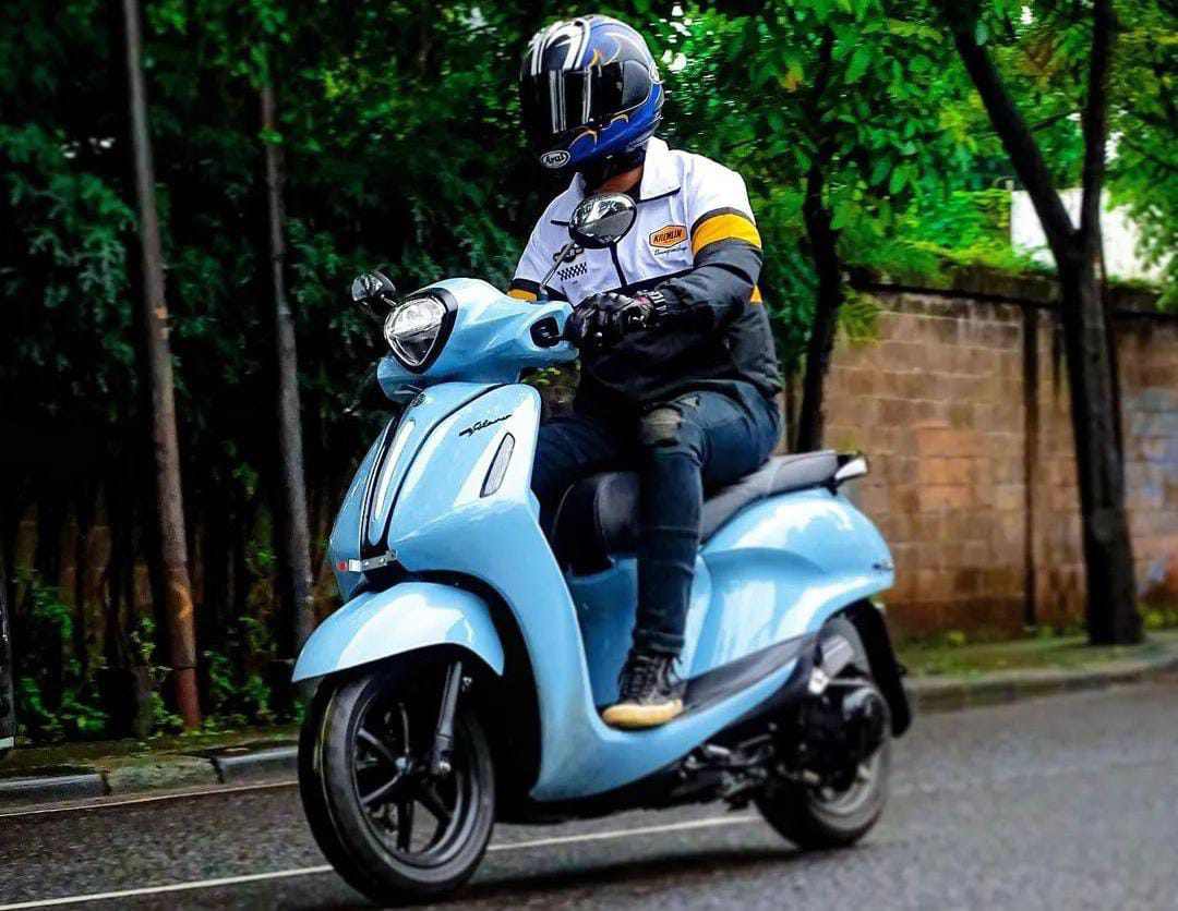 Motor Matic Yamaha Ini Mirip Vespa