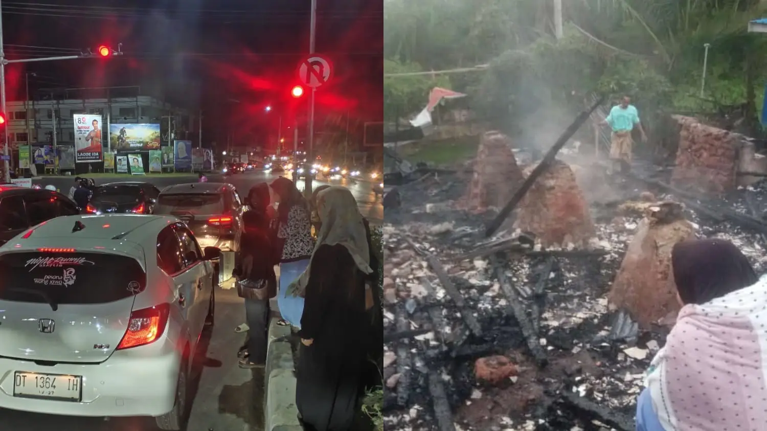 Ormawa IAIN Kendari Galang Dana untuk Korban Kebakaran Andoolo