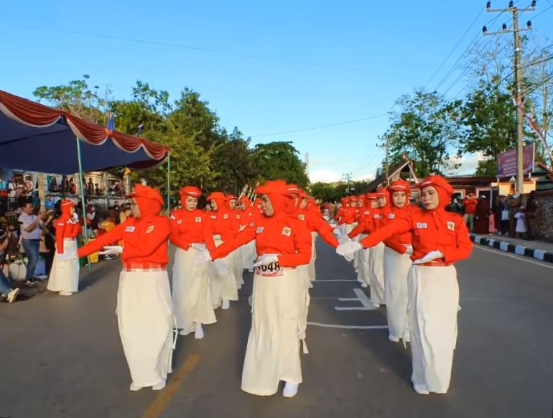 Pemandu Acara Diduga Diskriminasi Barisan Gerak Jalan Dinas Kesehatan Baubau, Ini Klarifikasinya