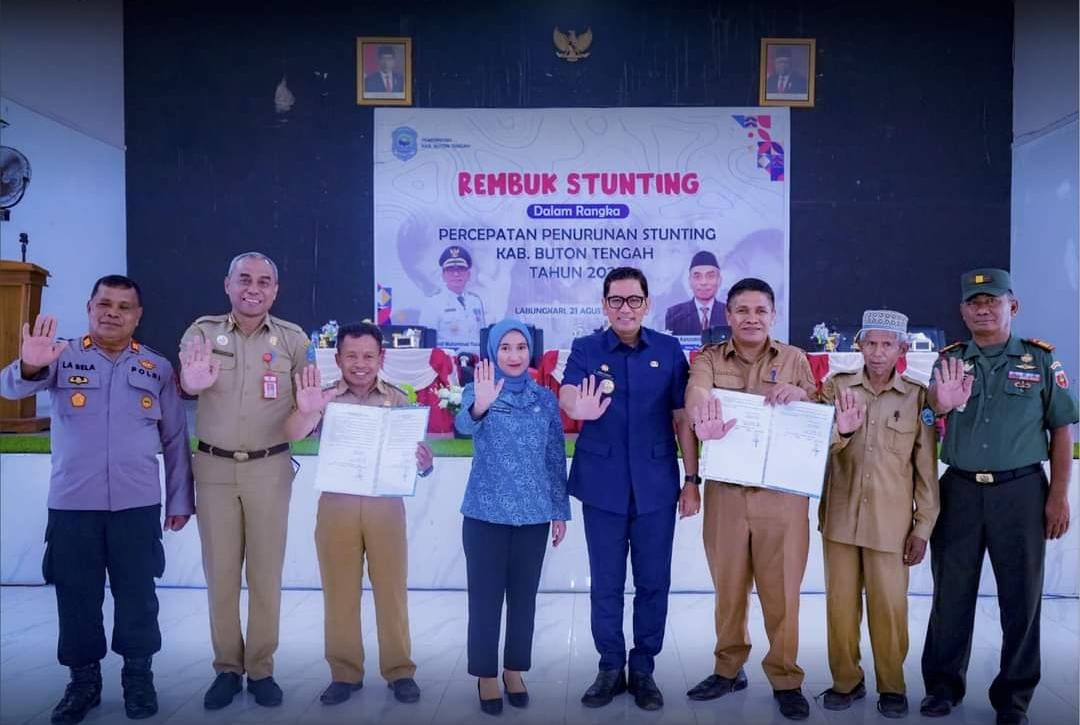 Pemda Buton Tengah Gelar Rembuk Stunting 2023