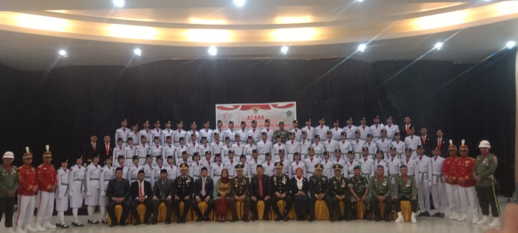 Resmi Dikukuhkan, Persiapan Paskibraka Konawe Capai 100 Persen