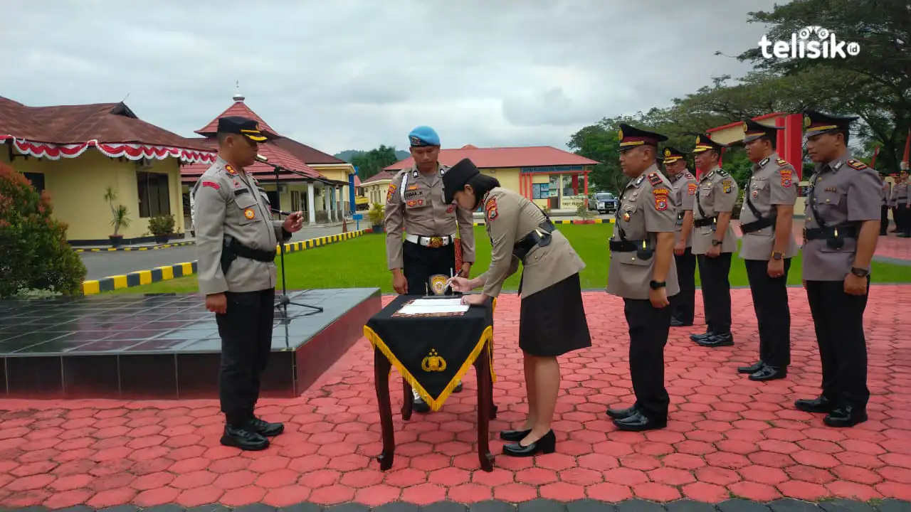 Sejumlah Pejabat Tinggi Polres Konawe Berganti