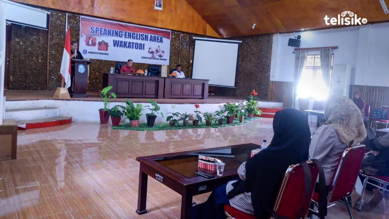 Tingkatkan Kemampuan Bahasa Inggris Siswa di Wakatobi, Dewan Pendidikan Sosialisasi Speaking English Area