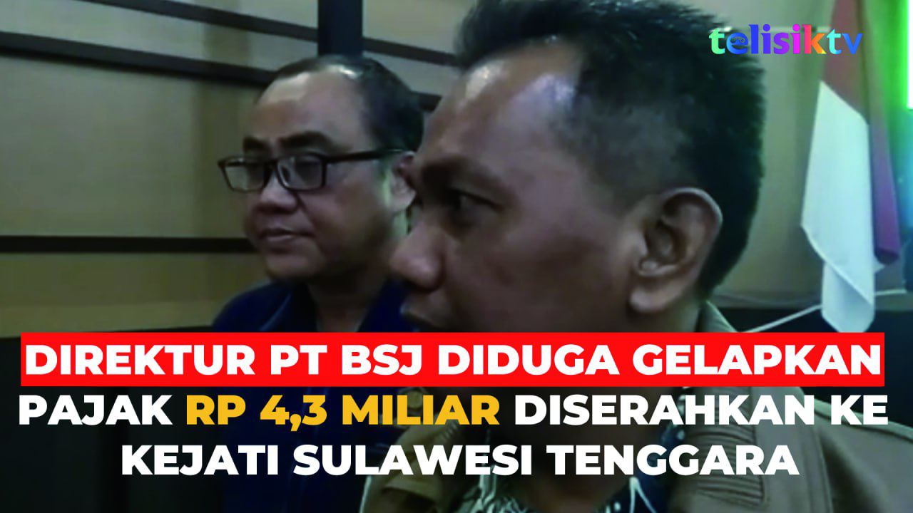 Video: Direktur PT BSJ Diduga Gelapkan Pajak Rp 4,3 Miliar Diserahkan ke Kejati Sulawesi Tenggara