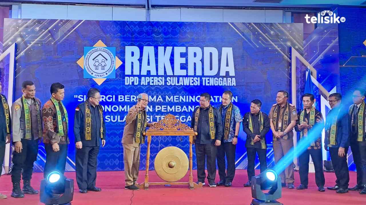 Wagub Sulawesi Tenggara Resmi Buka Rakerda Apersi: Bisa Bantu Pembangunan Perumahan