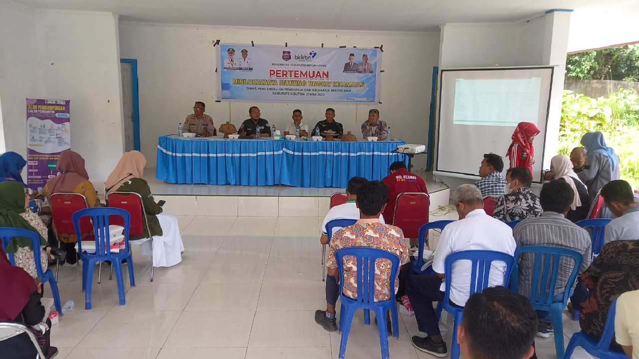 Upaya DPPKB Buton Utara Tekan Stunting dengan Mini Lokakarya