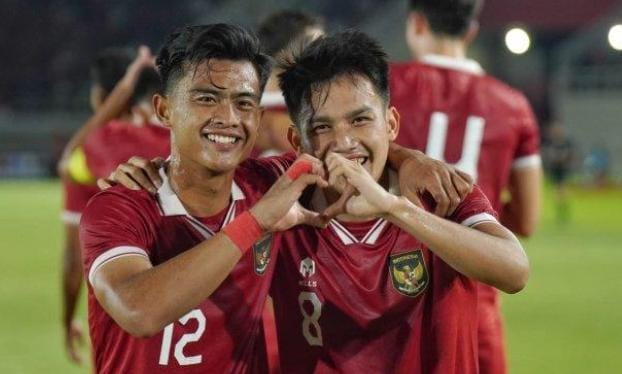 Indonesia Tendang Taiwan 9-0, Peluang Lolos Putaran Final Piala Asia U-23