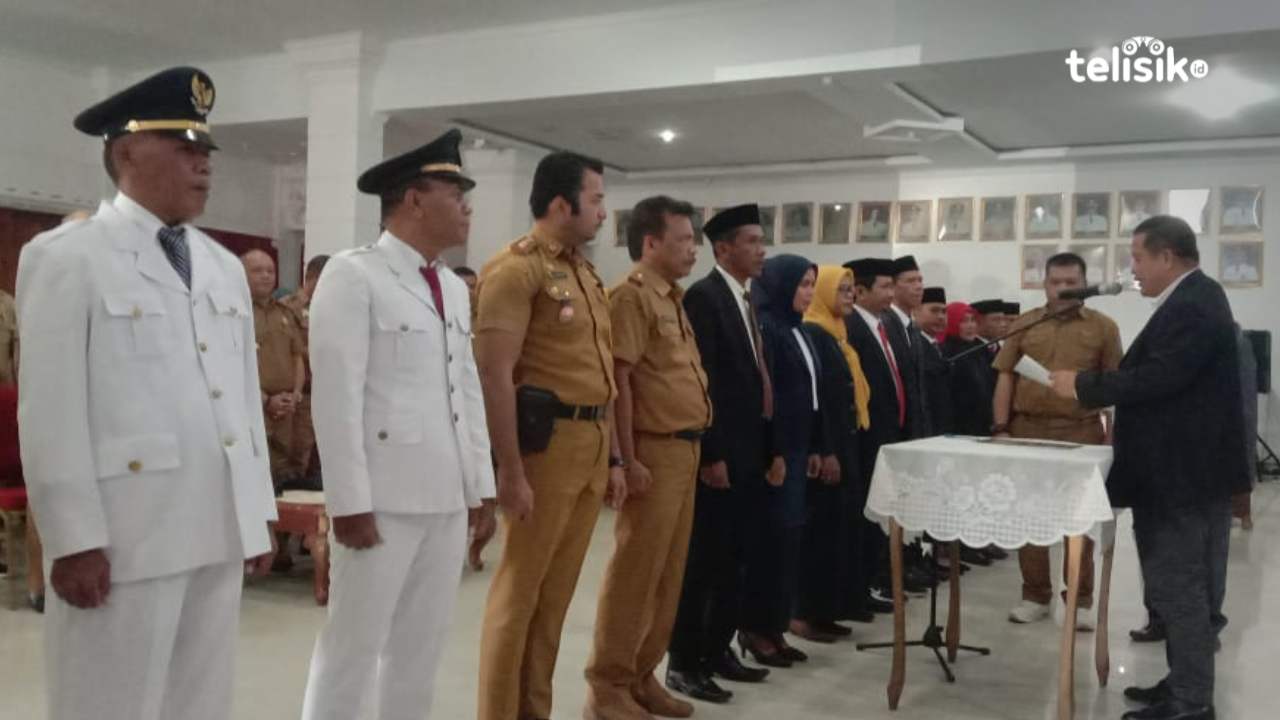 Bupati Muna Lantik Puluhan Pejabat, Ini Penekanannya