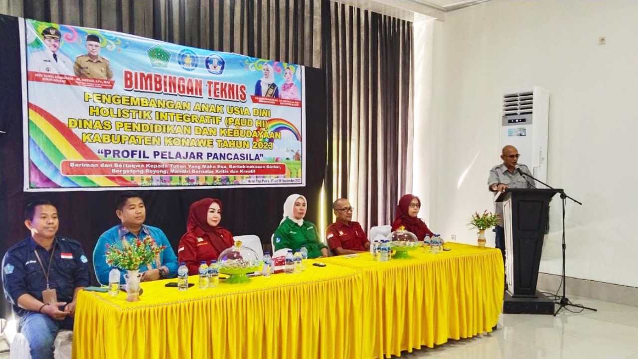 Dikbud Konawe Gelar Bimtek PAUD HI Upaya Penurunan Stunting