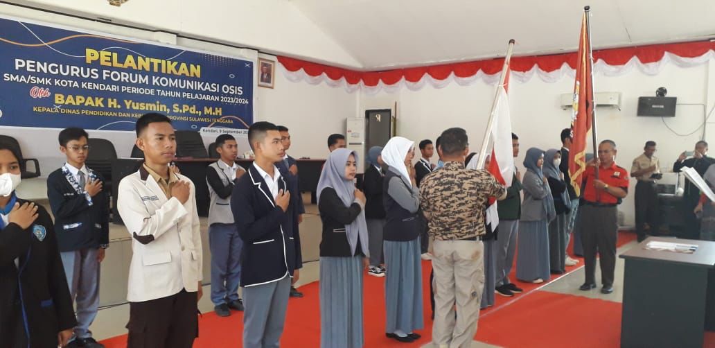 Ketua OSIS SMAN 2 Kendari jadi Ketua FKO se-Kota Kendari