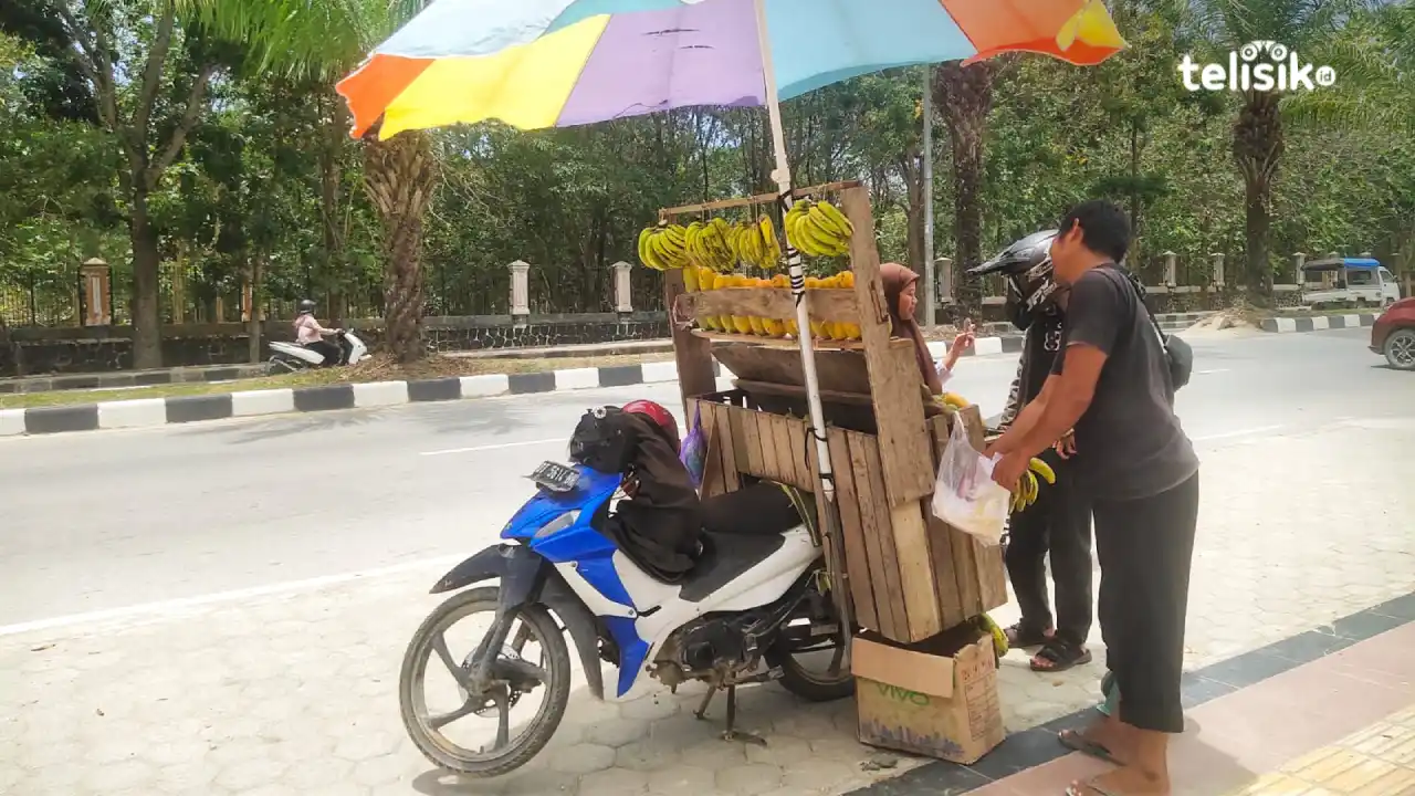Mantan Karyawan Perusahaan Tambang, Banting Setir jadi Pedagang Buah Keliling