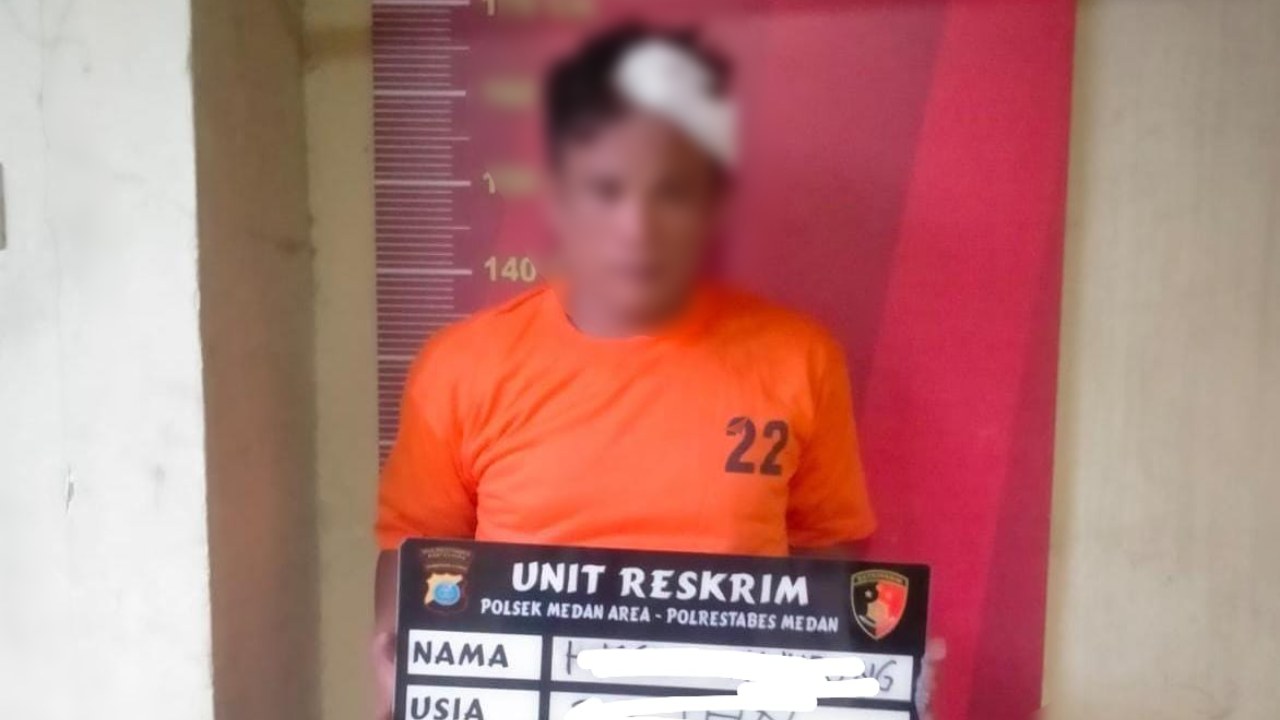 Nekat Jambret Kalung Polisi, Warga Medan Ini Dihajar Massa
