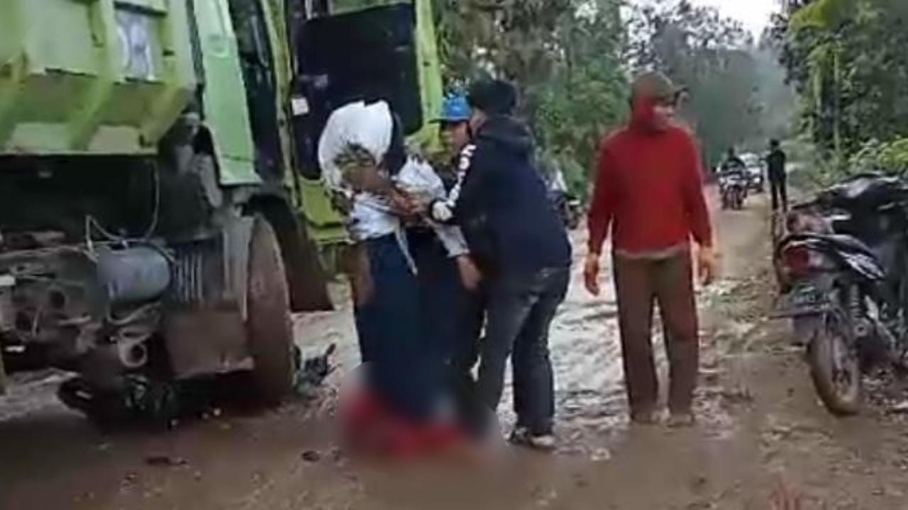 Pelajar SMP di Puriala Cacat Seumur Hidup Akibat Terlindas Truk