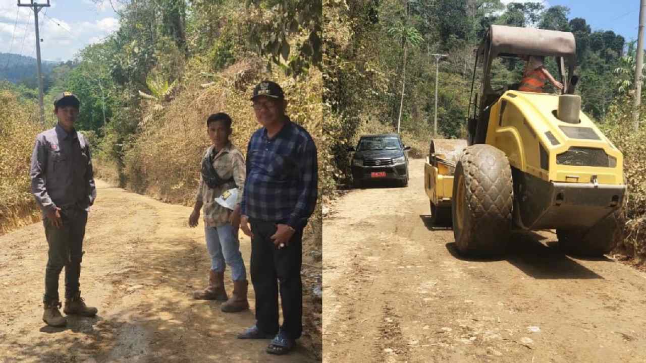 Pemda Kolaka Timur Perbaiki Ruas Jalan Uluiwoi-Ueesi
