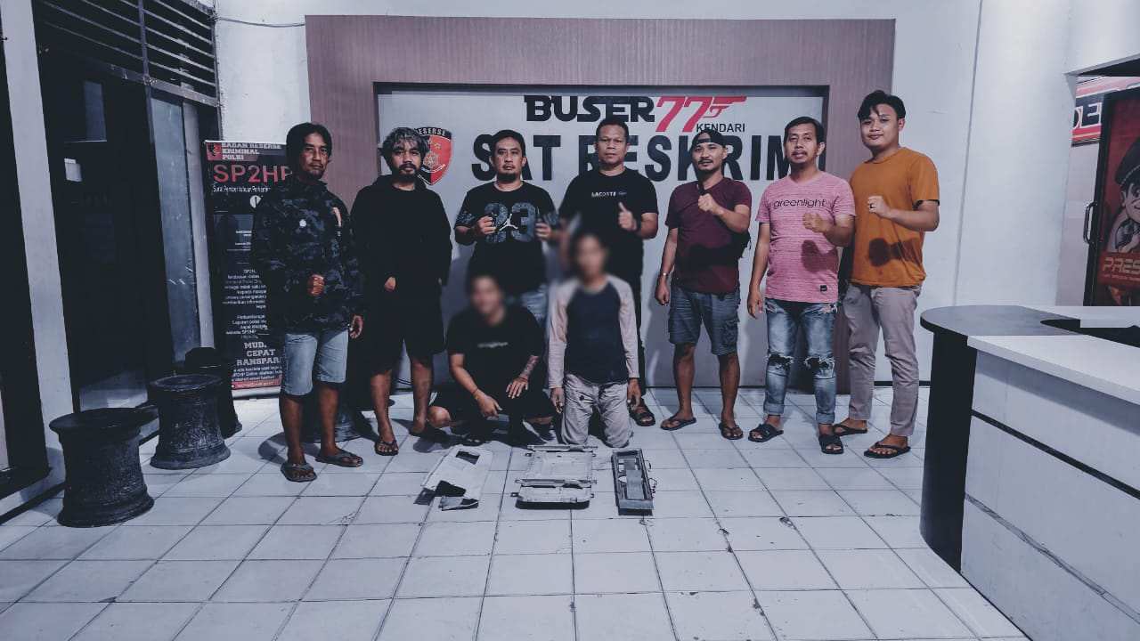 Polisi Bekuk Dua Pelaku Pencurian di Kendari, Satu Residivis