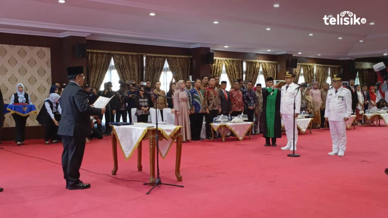 Sah, Harmin Ramba dan Rasman Manafi Dilantik jadi Pj Bupati Konawe dan Pj Wali Kota Baubau