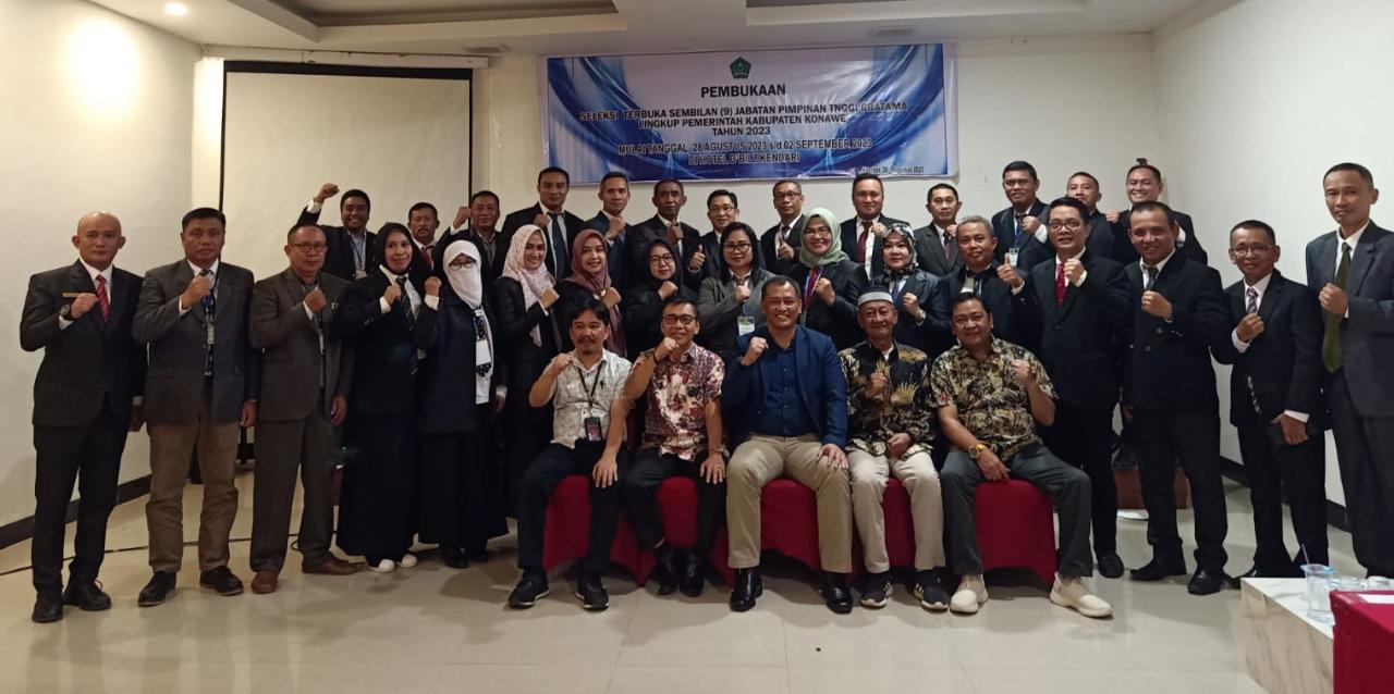 Seleksi 9 Jabatan Tinggi Pratama di Konawe Resmi Ditutup