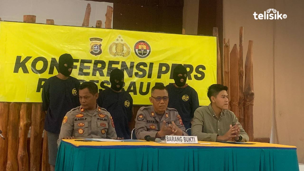 Terekam CCTV dan Viral, Tiga Pelaku Pencurian Depan Toko Bandung Kota Baubau Dibekuk di Kendari