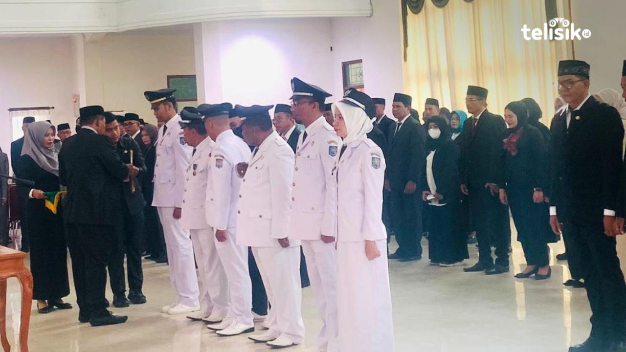Wali Kota Baubau Lantik Pejabat Administrator dan Pengawas Eselon III dan IV di Akhir Masa Jabatan