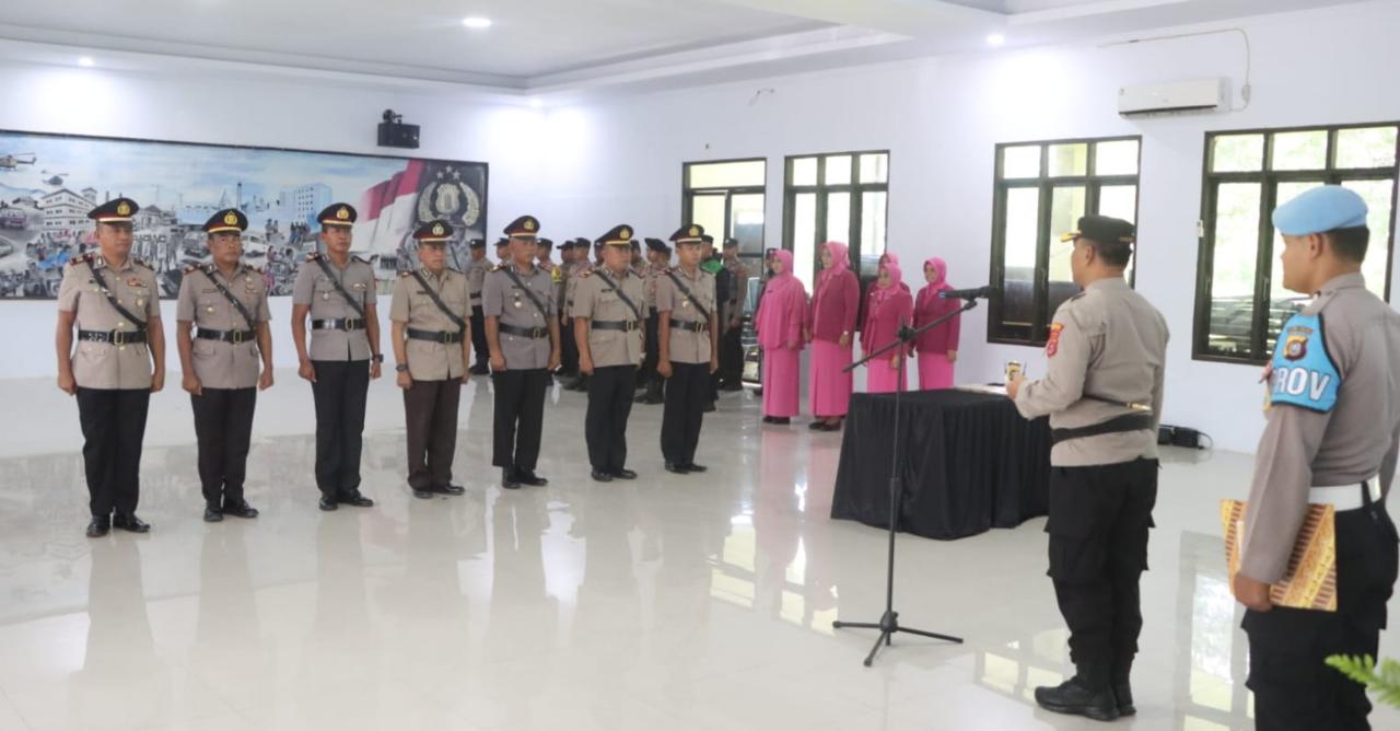 4 Kapolsek di Kota Kendari Berganti Tugas