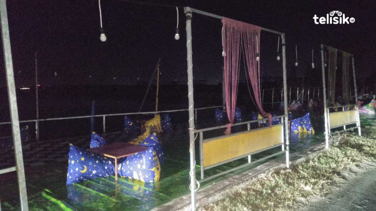 Akibat Listrik Padam Puluhan Pedagang Kaki Lima Mengeluh Akibat Merugi