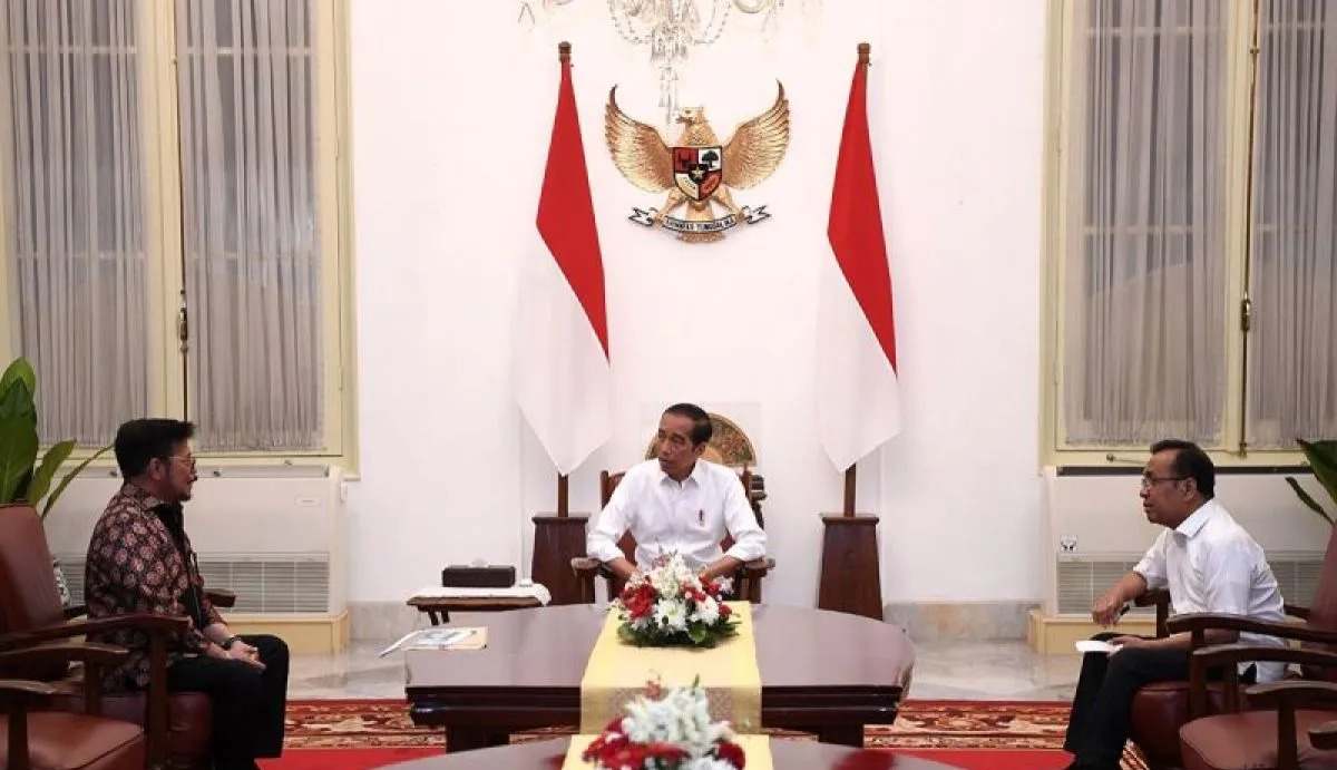 Diterima Satu Jam di Istana, SYL Komitmen ke Jokowi Kooperatif Jalani Proses Hukum