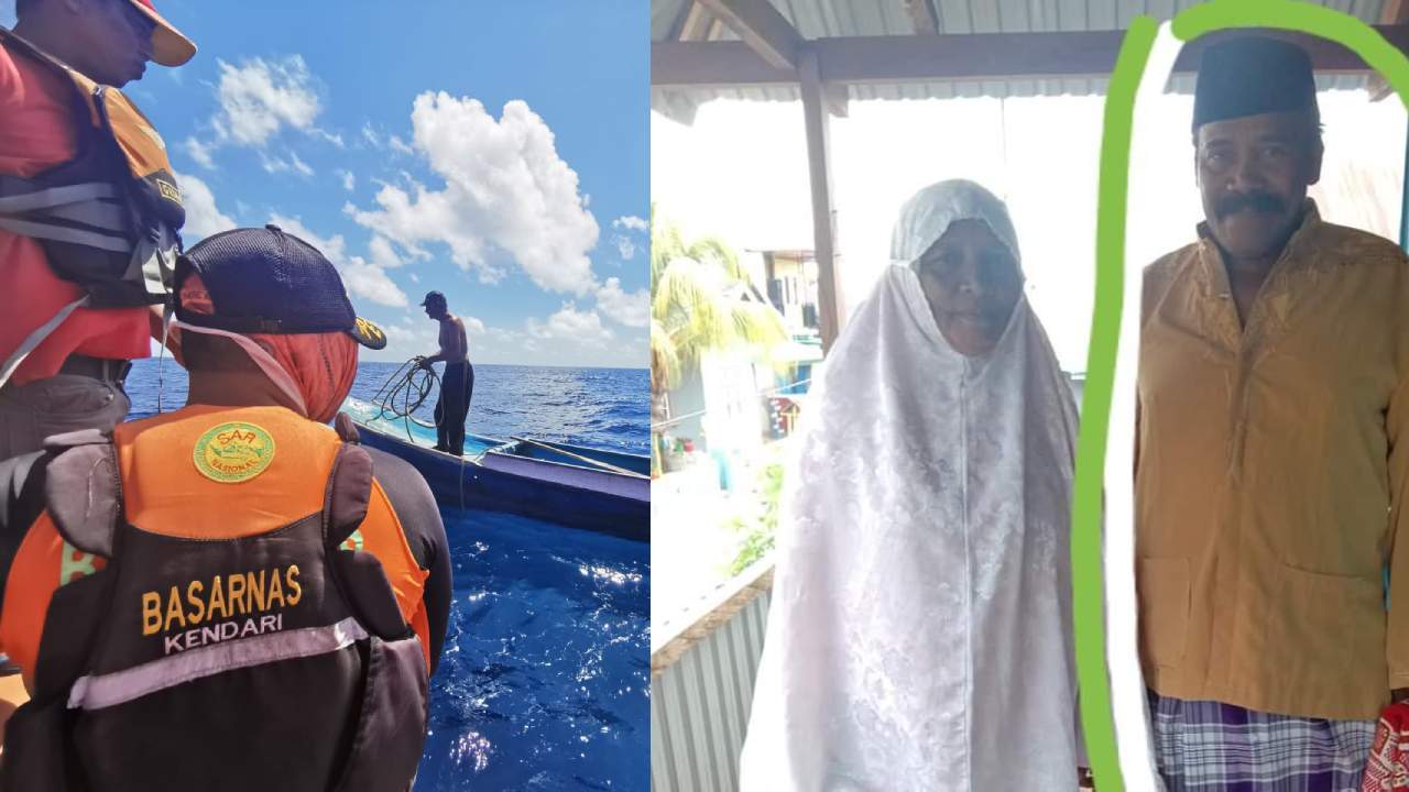Dua Hari Terdampar di Perairan Pasarwajo, Nelayan Asal Wakatobi Belum Ditemukan
