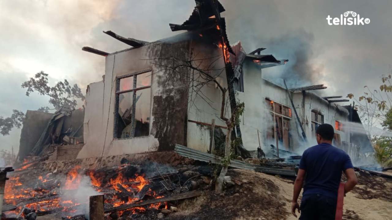 Gegara Bakar Sampah, Rumah di Muna Ludes