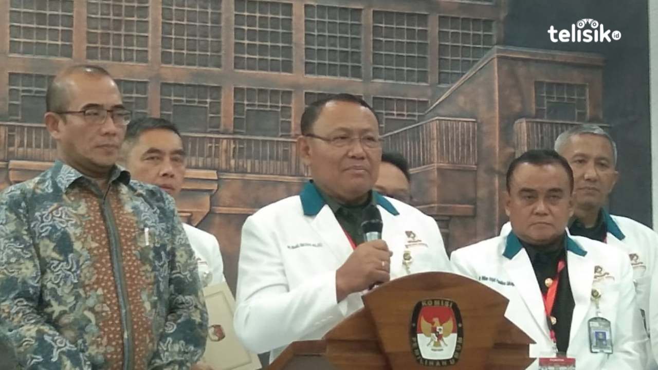 KPU Nyatakan Tiga Bapaslon Presiden-Wakil Presiden Sehat Jasmani dan Rohani