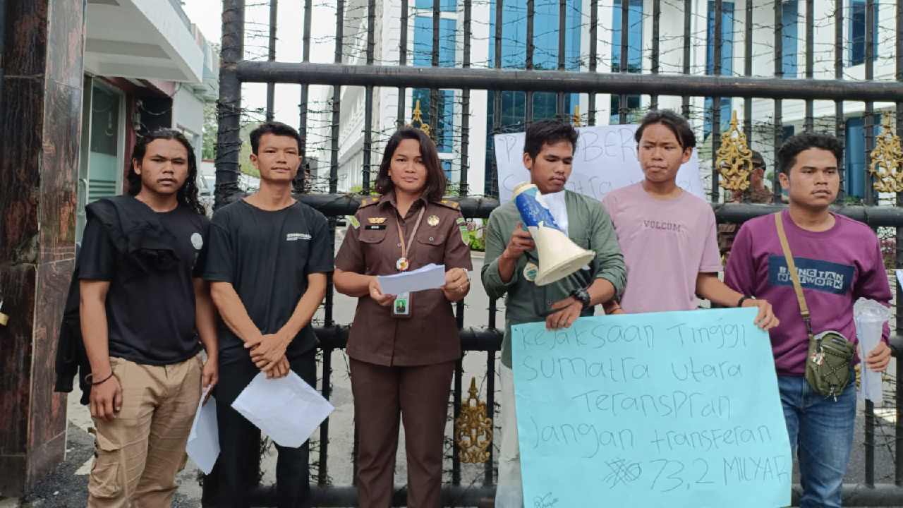 Mahasiswa Desak Kejati Sumatera Utara Ungkap Dugaan Korupsi di PDAM Tirtanadi