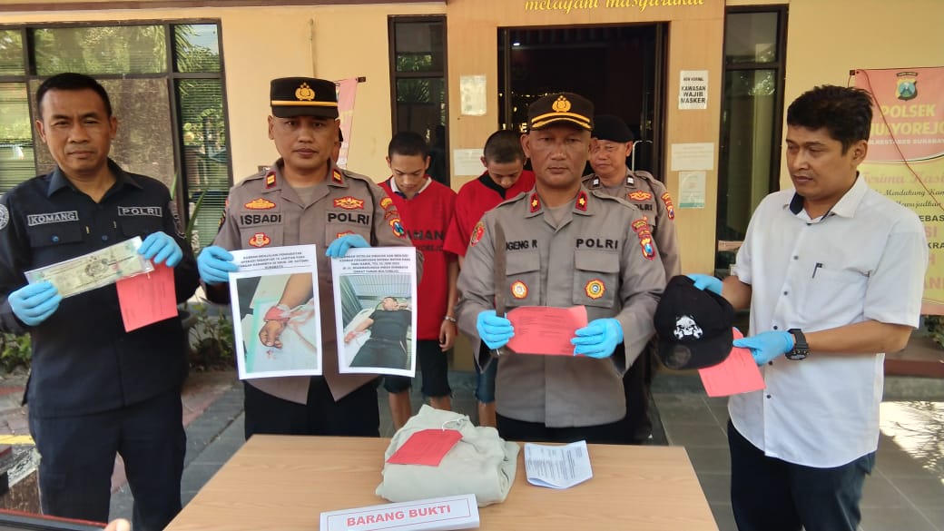 Nekat Bacok Korban, 2 Pelaku Curanmor Ditangkap Polisi